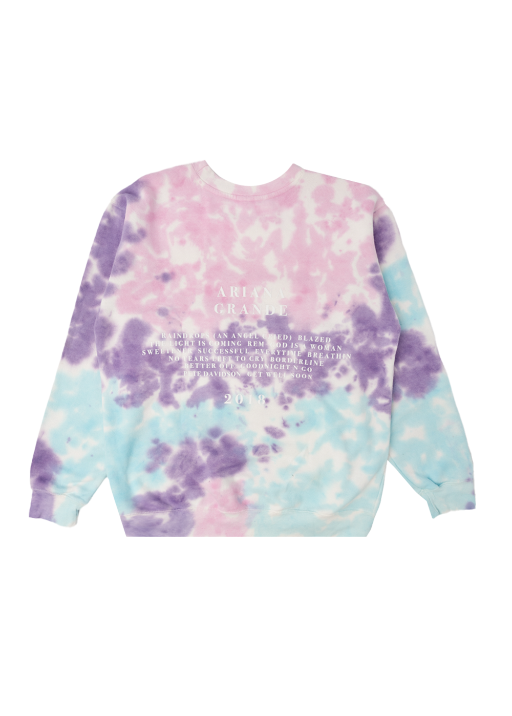 Ariana Grande Merch - god is a woman crewneck