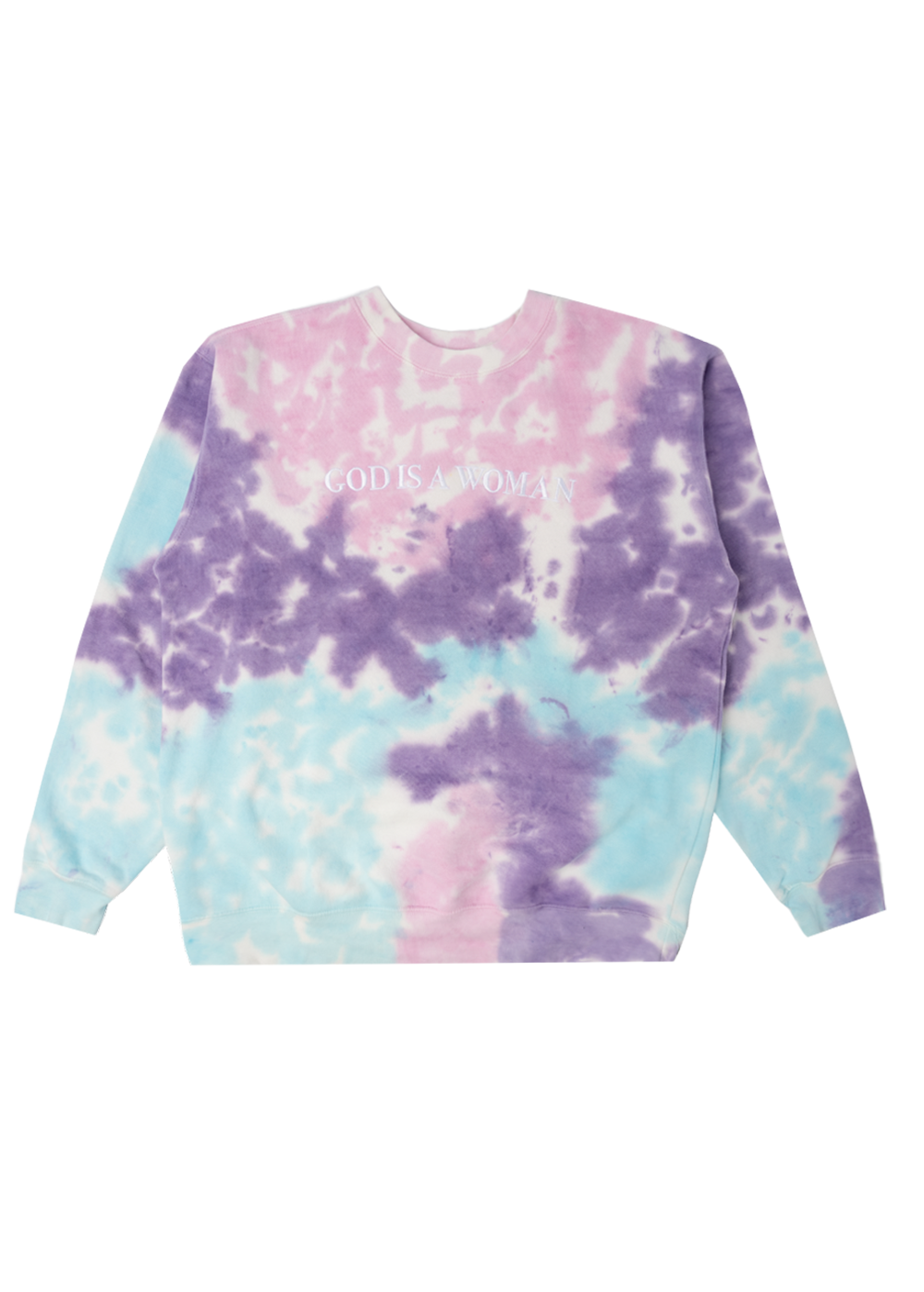 Ariana Grande Merch - god is a woman crewneck