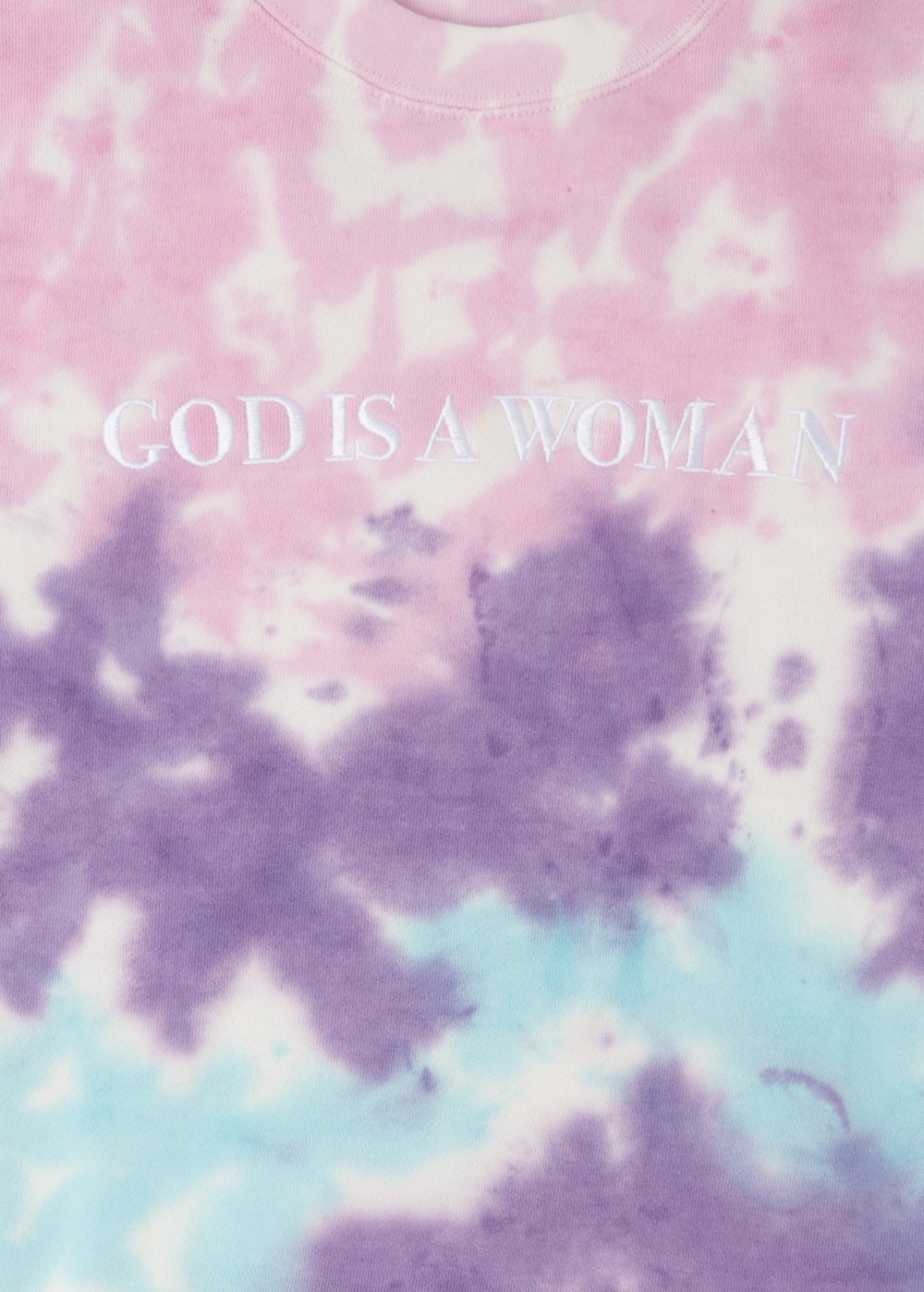 Ariana Grande Merch - god is a woman crewneck