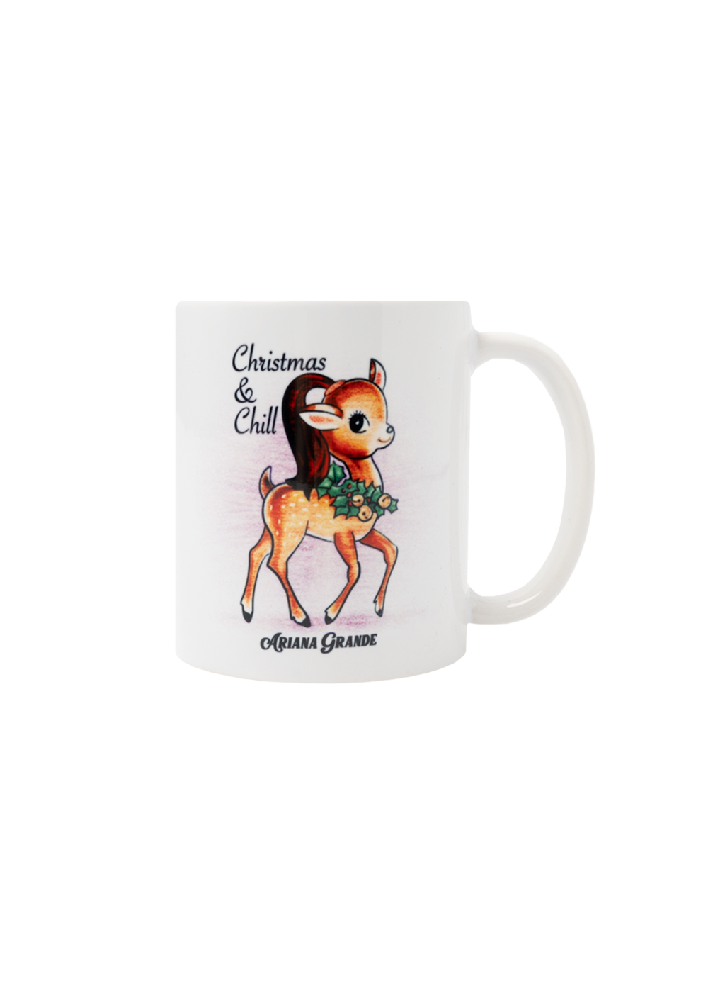 Ariana Grande Merch - Christmas & chill mug