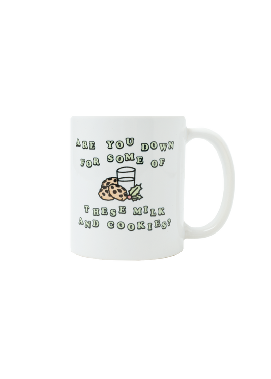Ariana Grande Merch - milk and cookies mug