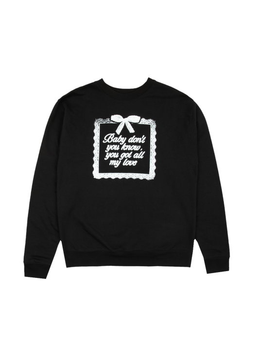 Ariana Grande Merch -  yours truly 10th anniversary all my love crewneck