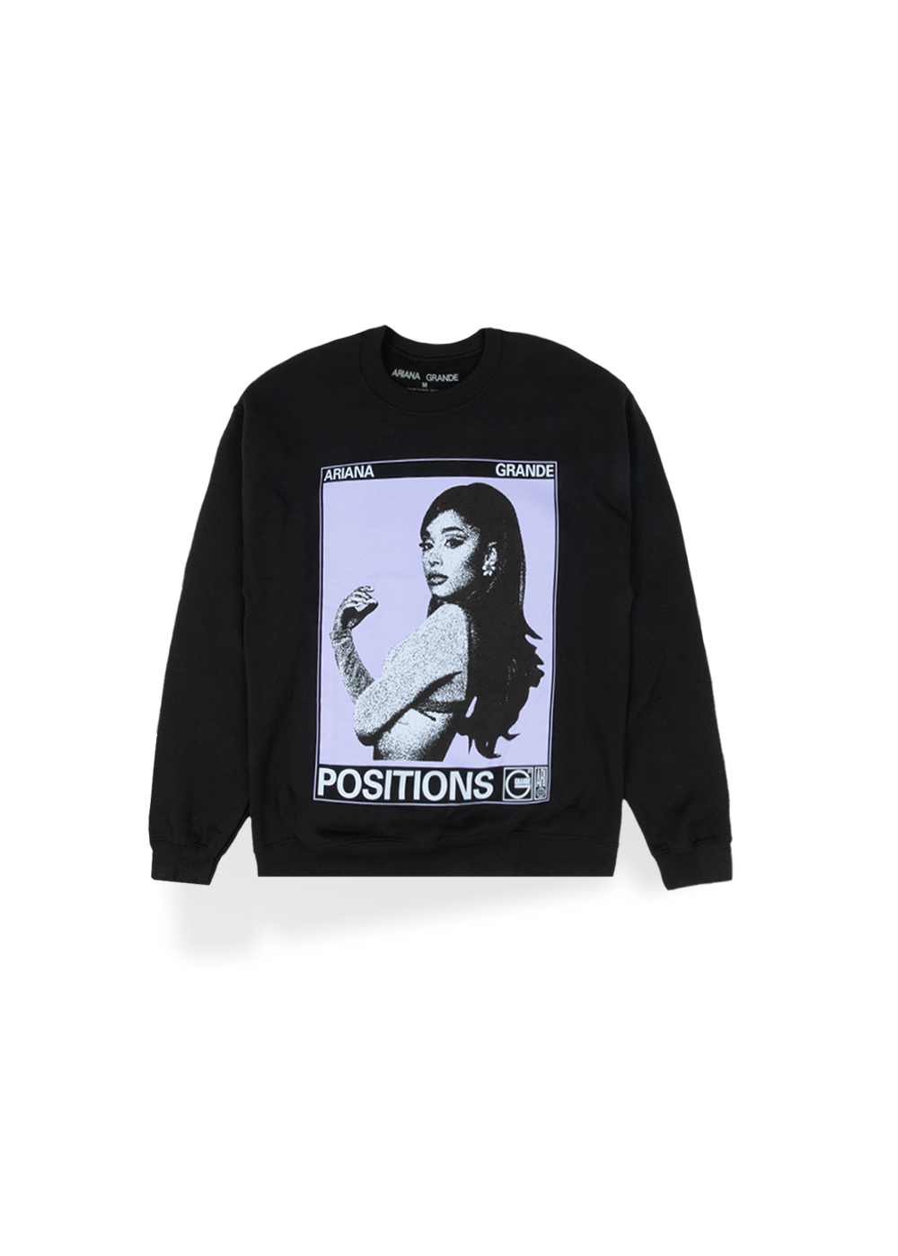 Ariana Grande Merch - positions photo crewneck
