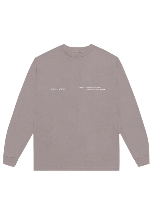 Ariana Grande Merch Brighter Days Ascend Longsleeve